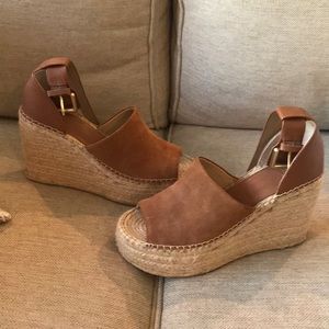 Marc Fisher LTD Adalyn Espadrille Wedge Size 7.5
